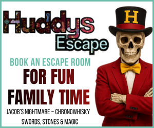 Huddy's Escape Family Fun Time 2026 Huddy's Escape